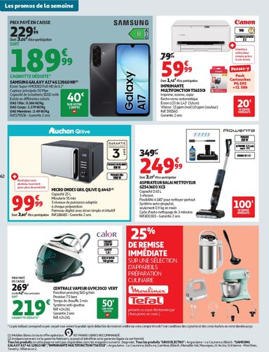 Folder Auchan - Auchan - Le Goût du Réconfort van 06/10 tot 18/10 - side 62