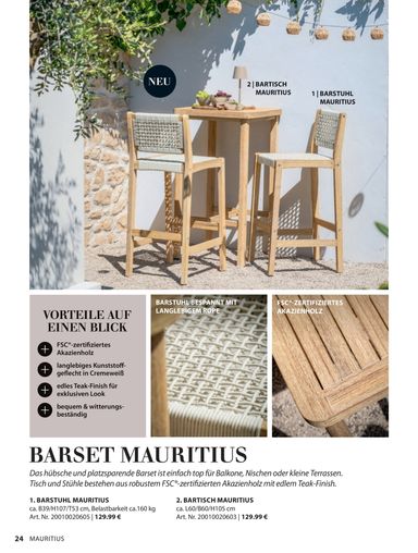 Prospekt Dehner - Dehner - Gartenmöbel Trends gültig ab 02.03. bis 31.10. - seite 24