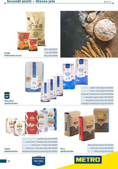Katalog Metro - Metro - Poslovna rješenja - Trattoria vrijedi od 04.03. do 31.12. - stranica 53