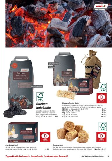 Prospekt toom - Toom - Grills & Zubehör gültig ab 01.03. bis 31.12. - seite 7