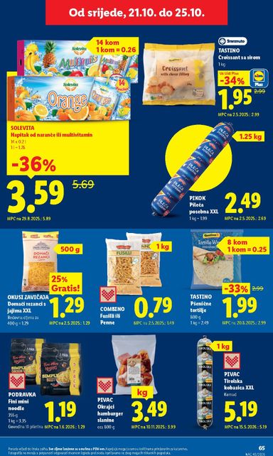 Katalog Lidl - Lidl vrijedi od 19.10. do 25.10. - stranica 65