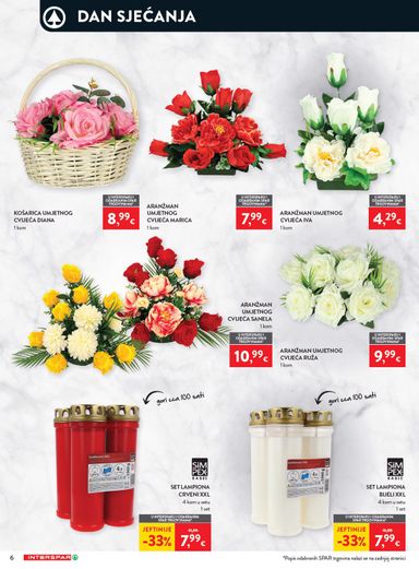 Katalog SPAR - Interspar - Spremni za noć vještica vrijedi od 14.10. do 27.10. - stranica 6
