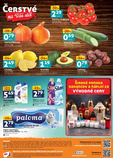 Leták COOP Jednota - COOP Jednota - Nové Zámky od 23.10. do 25.10. - strana 4