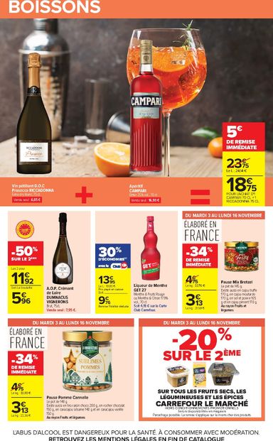 Catalogue Carrefour - Carrefour - Petit Déjeuner valable dès le 03/11 au 16/11 - page 52