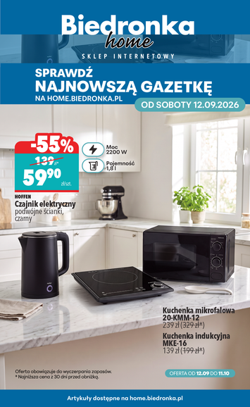 Leták Biedronka - Biedronka - Home od 12.09. do 11.10. - strana 1