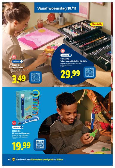Folder Lidl - Lidl - Speelgoedboekje van 21/10 tot 24/11 - side 42