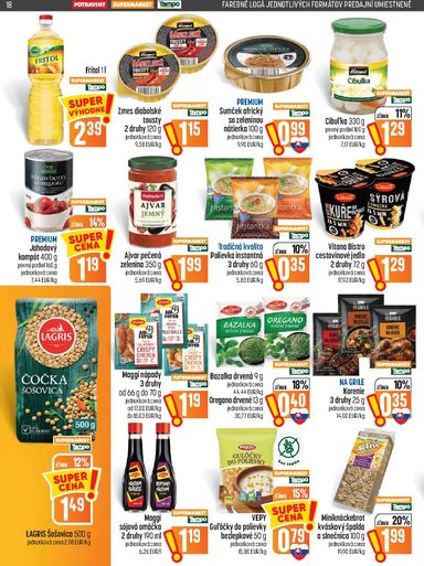 Leták COOP Jednota - COOP Jednota od 22.10. do 28.10. - strana 18
