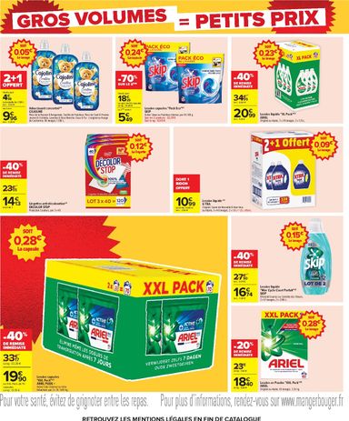 Catalogue Carrefour - Carrefour - Gros Volumes = Petits Prix valable dès le 22/10 au 09/11 - page 6