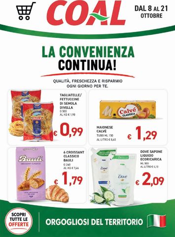 Volantino Coal - Coal valido dal 08/10 al 21/10 - pagina 1