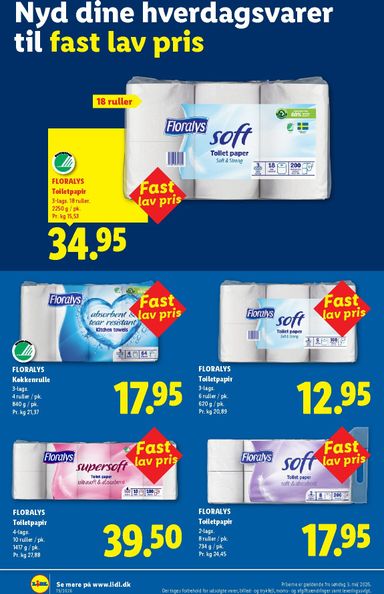 Brochurer Lidl - Lidl - Fast lav pris i Lidl gyldig fra 03.05. til 31.12. - side 50