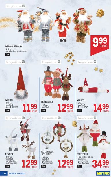 METRO-Flugblatt - Metro - Weihnachtsdeko gültig ab 15.10. bis 24.12. - seite 12
