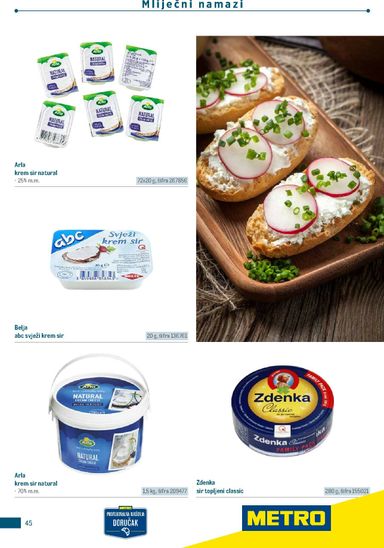 Katalog Metro - Metro - Poslovna rješenja - Doručak vrijedi od 01.01. do 31.12. - stranica 45