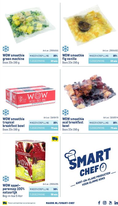 Folder Makro - Makro - Smart Chef catalogus van 01-10 tot 01-10 - side 111