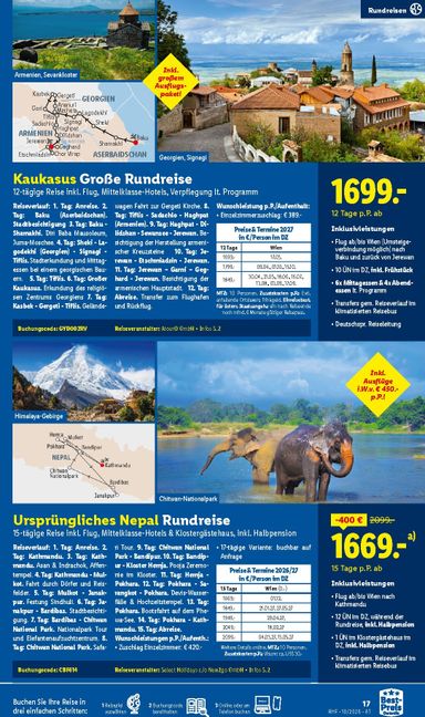 Lidl-Flugblatt - Lidl - Oktober Reise-Highlights gültig ab 30.09. bis 31.10. - seite 17