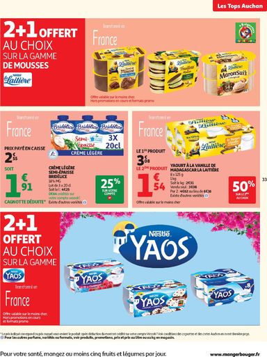Catalogue Auchan - Auchan valable dès le 13/10 au 25/10 - page 33