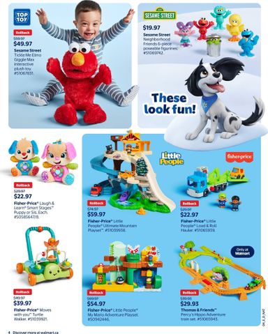 Flyer Walmart - Walmart - Toy Shop valid since 10-15 until 12-23 - page 4