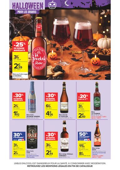Catalogue Carrefour Market - Carrefour Market valable dès le 20/10 au 01/11 - page 21