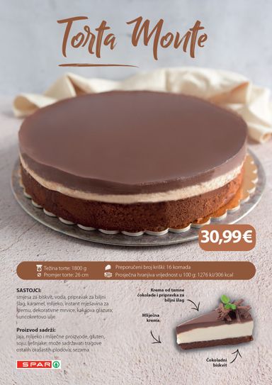 Katalog INTERSPAR - Interspar - Torte vrijedi od 10.08. do 31.12. - stranica 14