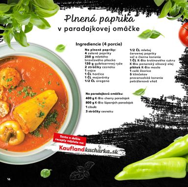 Leták Kaufland - Kaufland - Sprievodca svetom paradajok od 18.11. do 31.12. - strana 16