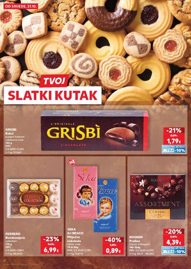 Katalog Kaufland - Kaufland - Ti si naš broj 1 vrijedi od 21.10. do 27.10. - stranica 6