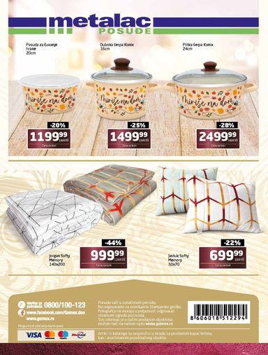 Katalog Gomex - Gomex - Kad se slavi nek' se prepričava od 26.10 do 22.11 - strana 16