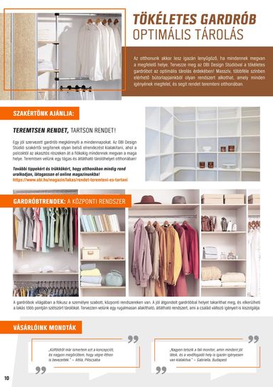 Akciós újság OBI - OBI - Designstúdió magazin érvényes 01.08.-tól 12.31.-ig - 10 oldal