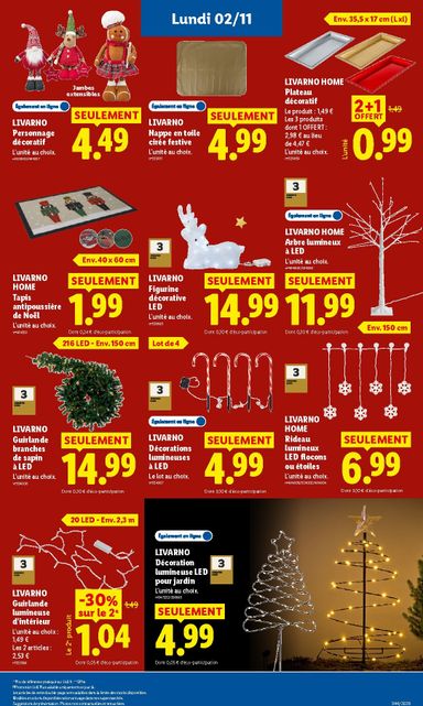 Catalogue Lidl - Lidl valable dès le 29/10 au 04/11 - page 55