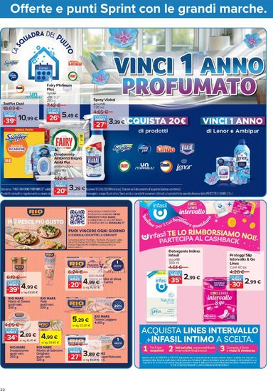 Volantino Carrefour - Carrefour - Punti Sprint Payback valido dal 13/10 al 25/10 - pagina 22