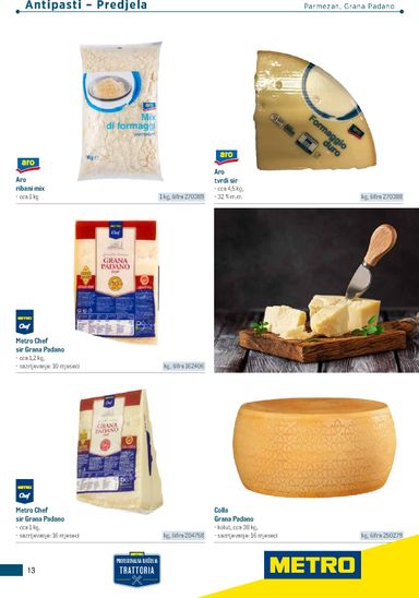 Katalog Metro - Metro - Poslovna rješenja - Trattoria vrijedi od 04.03. do 31.12. - stranica 13