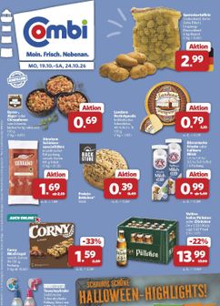 Combi-Prospekt von Montag 19.10.