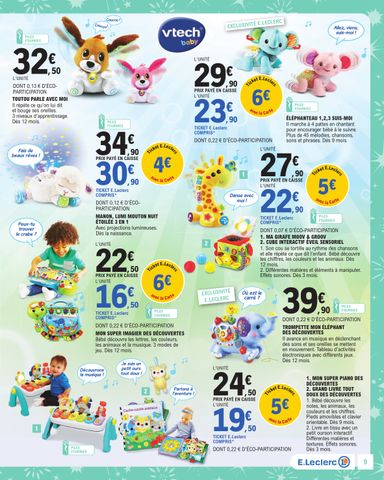 Catalogue E.Leclerc - E.Leclerc - Jouets de Noël valable dès le 20/10 au 05/12 - page 9