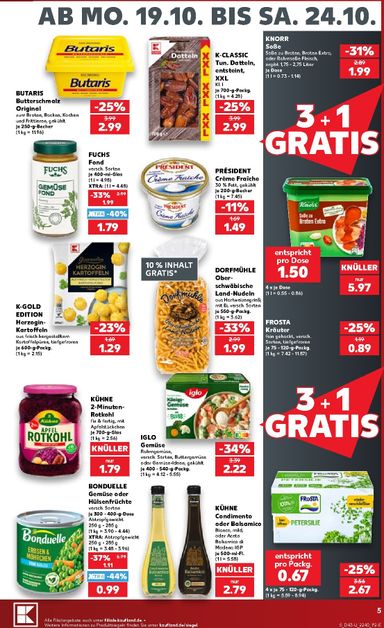 Folder Kaufland DE - Kaufland DE - Herbst auf dem Tisch van 19-10 tot 24-10 - side 5