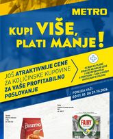 Metro - Kupi više plati manje važi od četvrtka 01.10.2026