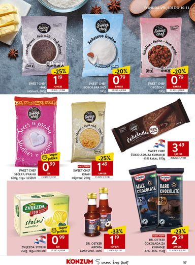 Katalog Konzum - Konzum vrijedi od 28.10. do 03.11. - stranica 37