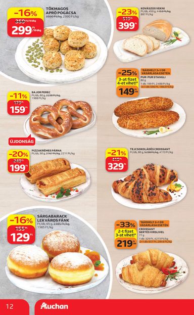 Akciós újság Auchan - Auchan Hipermarket érvényes 10.22.-tól 10.28.-ig - 12 oldal
