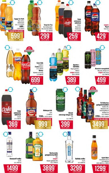 Akciós újság Coop - Coop - Abc-Szuper érvényes 10.29.-tól 11.04.-ig - 10 oldal