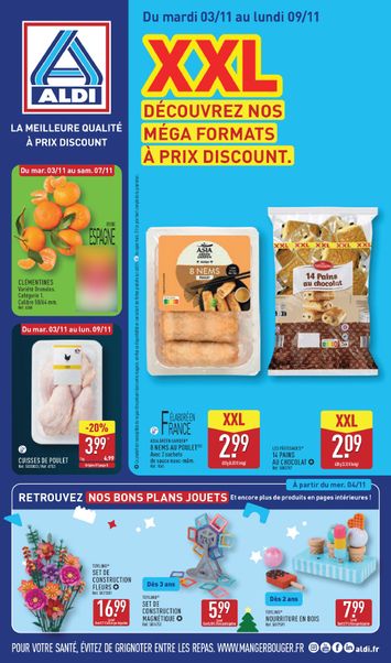 Catalogue ALDI - ALDI valable dès le 03/11 au 09/11 - page 1