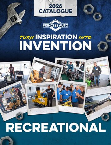Flyer Princess Auto - Princess Auto - Recreational valid since 04-21 until 12-31 - page 1
