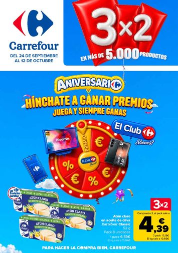 Folleto Carrefour - Carrefour del 24/09 al 12/10 - página 1