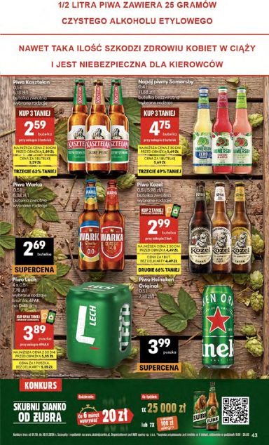 Gazetka Delikatesy Centrum - Delikatesy Centrum od 22.10. do 28.10. - strona 43