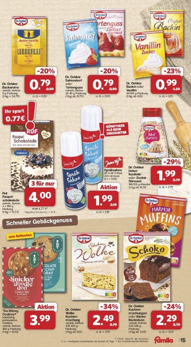 Prospekt Famila Nordwest - Famila Nordwest gültig ab 19.10. bis 24.10. - seite 15