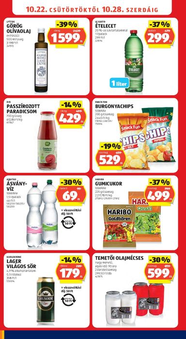 Akciós újság Aldi - Aldi érvényes 10.22.-tól 10.28.-ig - 12 oldal