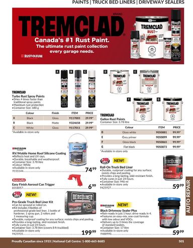 Flyer Princess Auto - Princess Auto - Auto Repair valid since 04-21 until 12-31 - page 36