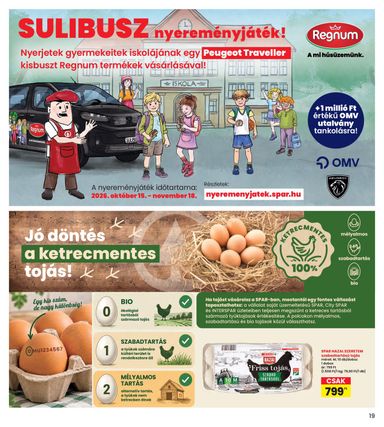 Akciós újság Spar - INTERSPAR érvényes 10.22.-tól 10.28.-ig - 19 oldal