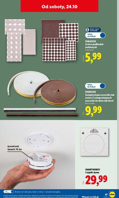 Leták Lidl Polsko - Lidl Polsko - Katalog Okazji od 19.10. do 24.10. - strana 57