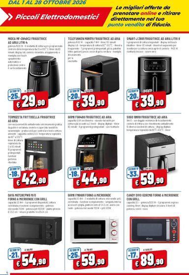 Volantino Famila - Famila - Prenota & Risparmia Solo Online valido dal 01/10 al 28/10 - pagina 4