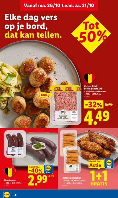 Folder Lidl - Lidl van 26/10 tot 31/10 - side 4