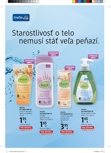 Leták dm - dm drogerie od 01.10. do 31.10. - strana 14