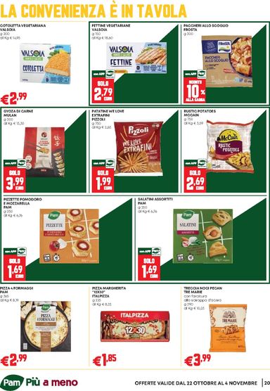 Volantino Pam - Pam - Occasioni Extra valido dal 22/10 al 04/11 - pagina 20