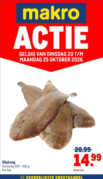 Folder Makro - Makro - Versdeals van 20-10 tot 25-10 - side 1